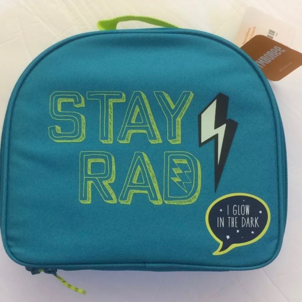 Gymboree Stay Rad Glow in the Dark Lunchbox